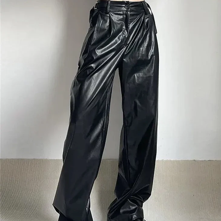 Baggy en cuir