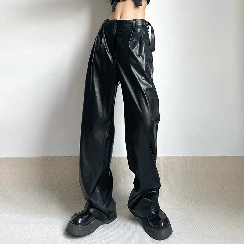 Baggy en cuir