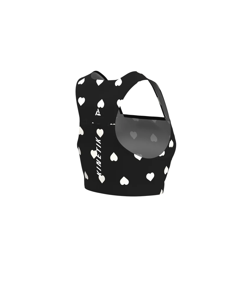 BRASSIERE KÆRIA HEARTRUNNEUSE BLACK