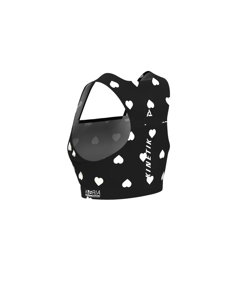 BRASSIERE KÆRIA HEARTRUNNEUSE BLACK
