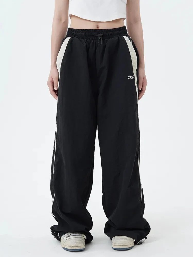 Baggy black sweatpants