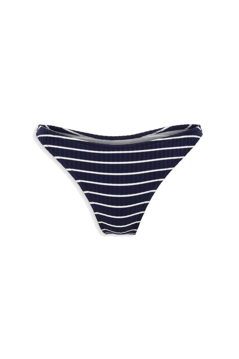 La Séduisante - Rayé Marine - Culotte Tanga
