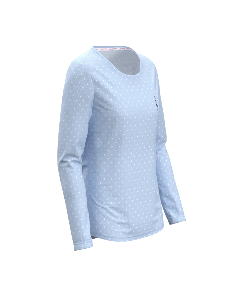 MAVRIK LS WOMEN DOTY BLUSH BLUE