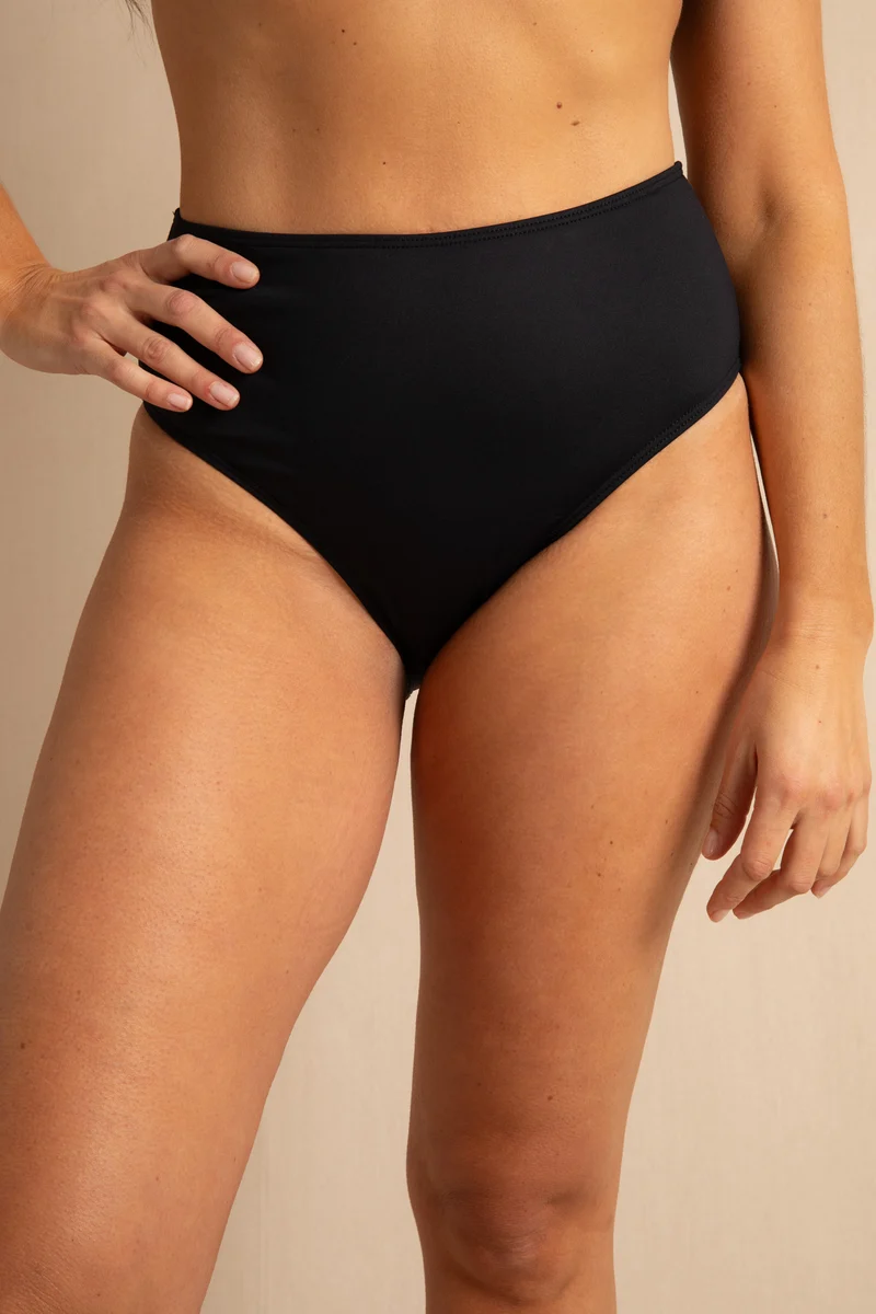 La magnétique - Noir - Culotte Haute