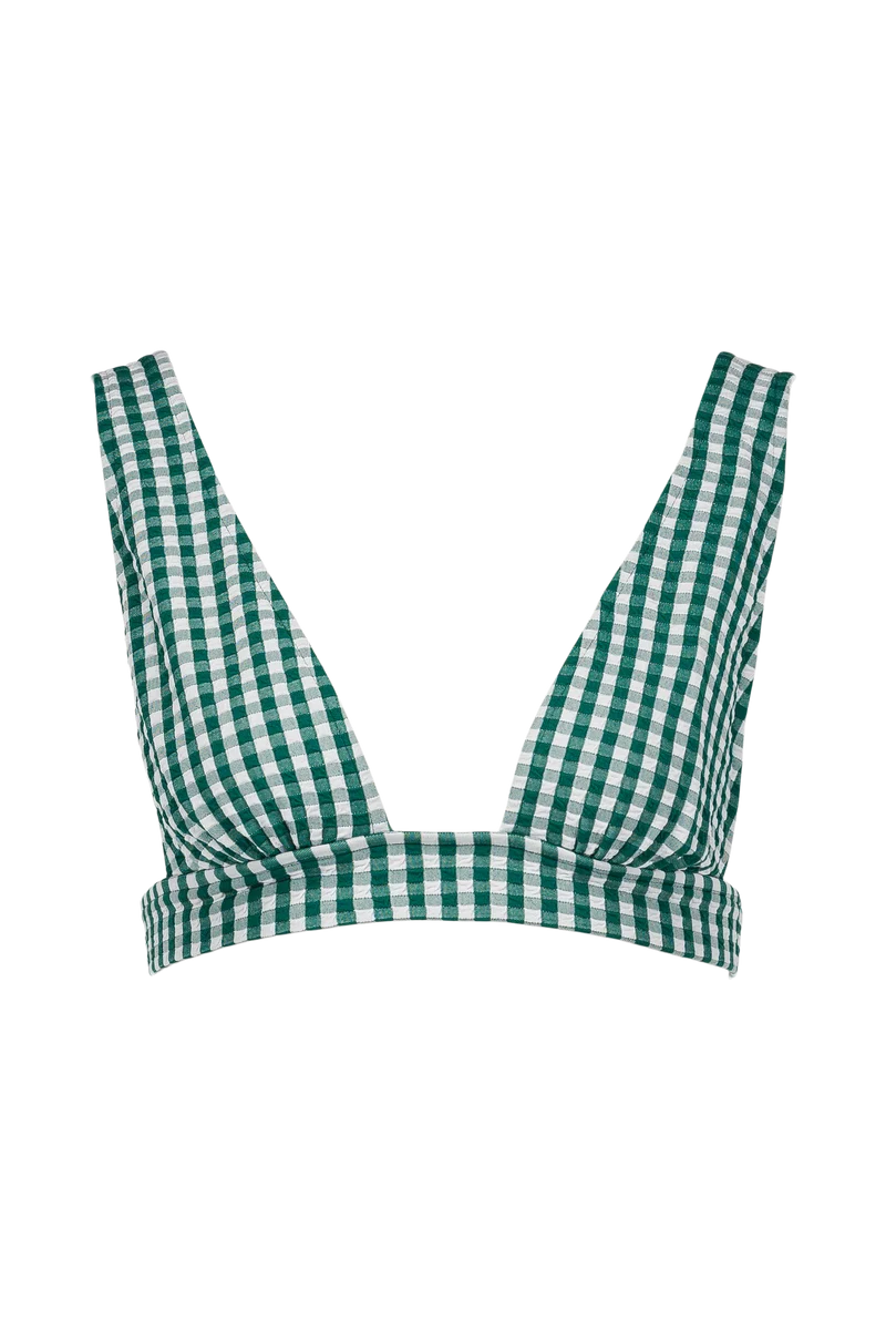 L'Ensorcelant - Vichy Vert - Haut Foulard