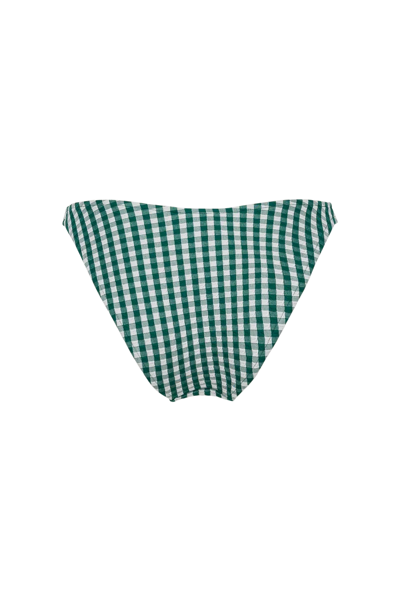 La Séduisante - Vichy Vert - Culotte Tanga