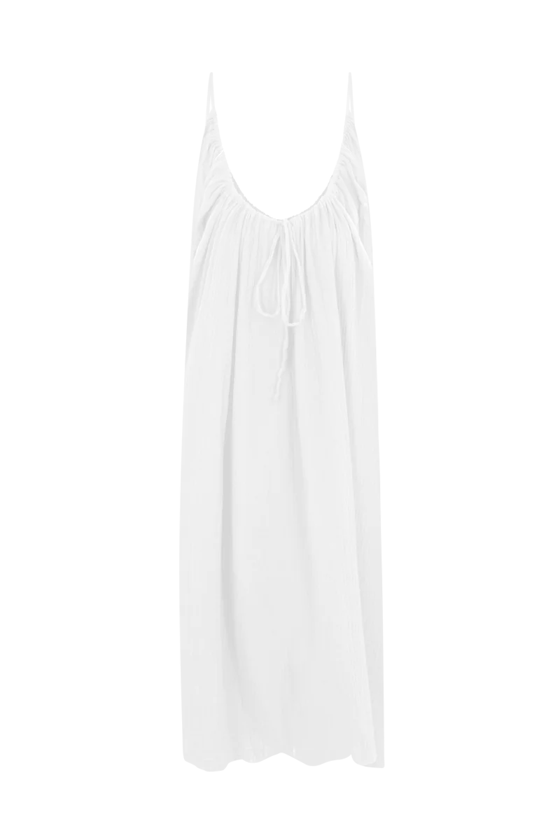 La Robe - Blanche Gaze de Coton