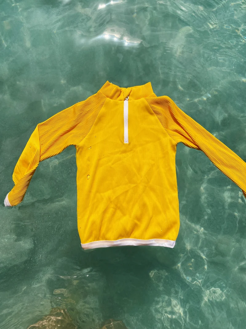 Saline Rashguard Yellow UPF 50+