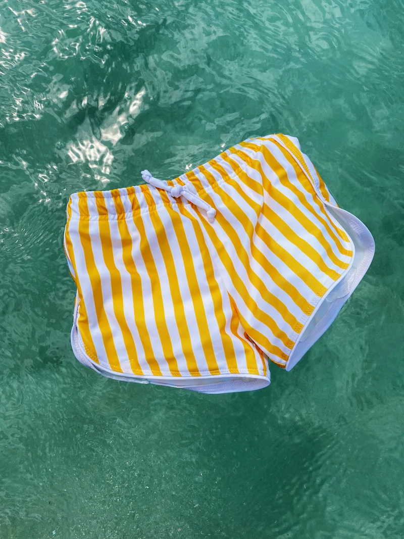 Flamands Board Short Yellow/White UPF 50+
