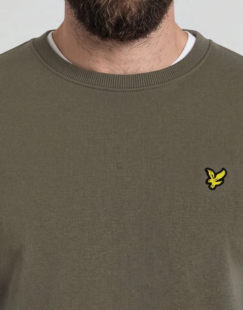 Cotton Crew Neck Sweatshirt