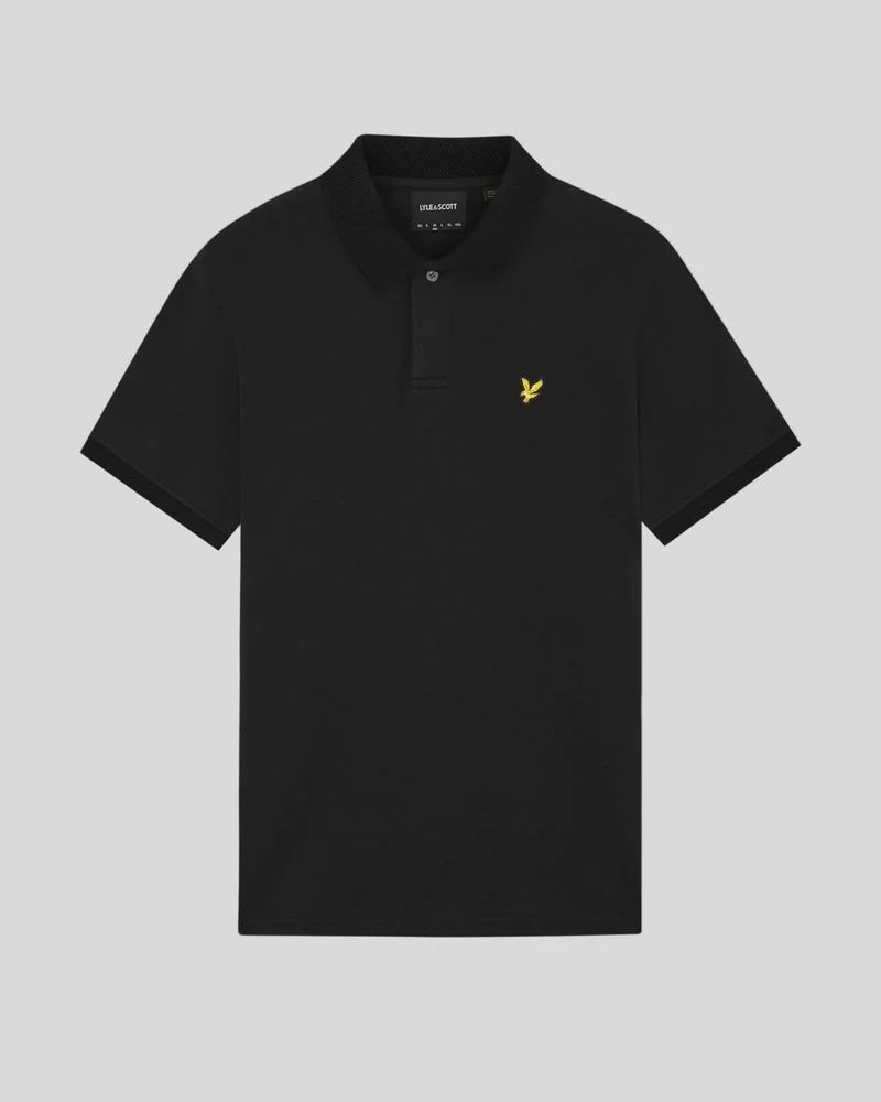 Jacquard Tipped Polo Shirt