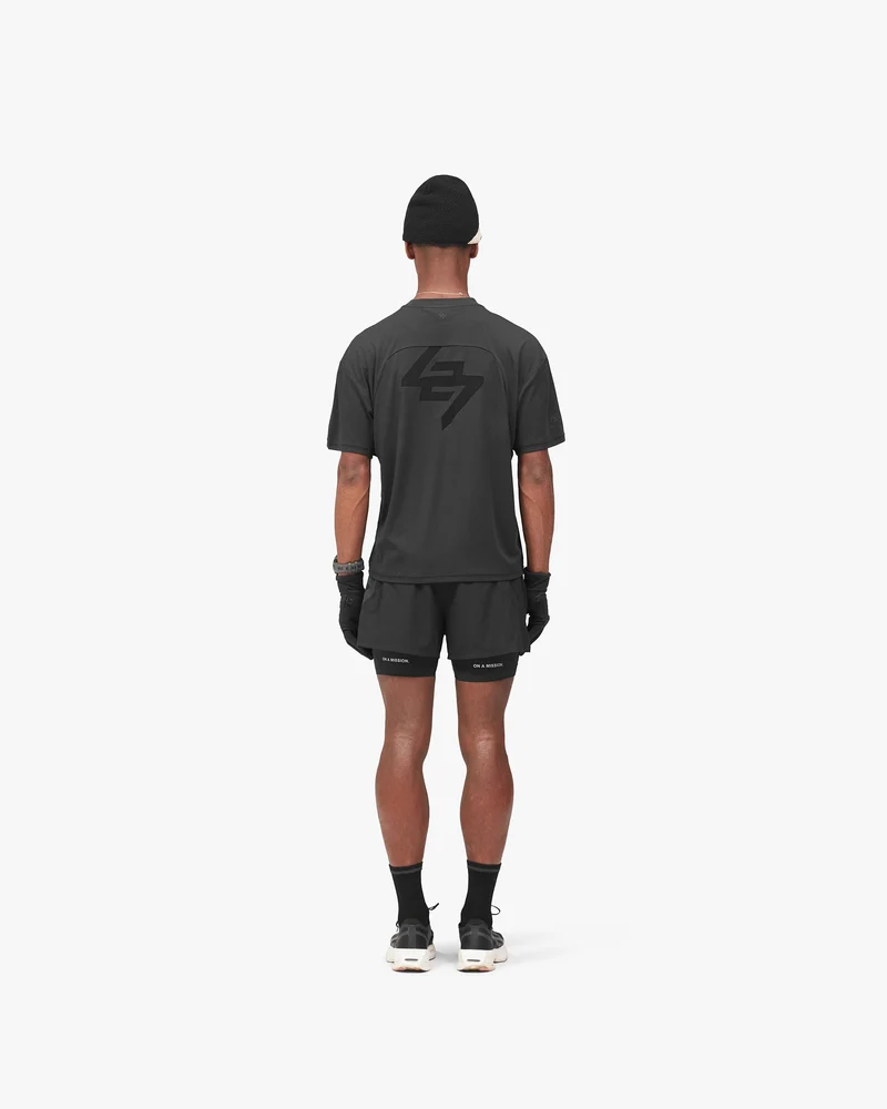 247 Ghost 2-In-1 Short - Jet Black
