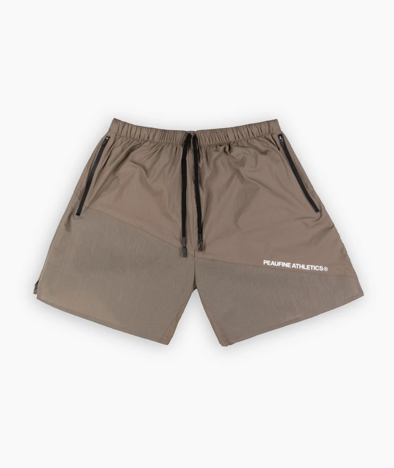 Patchwork training shorts