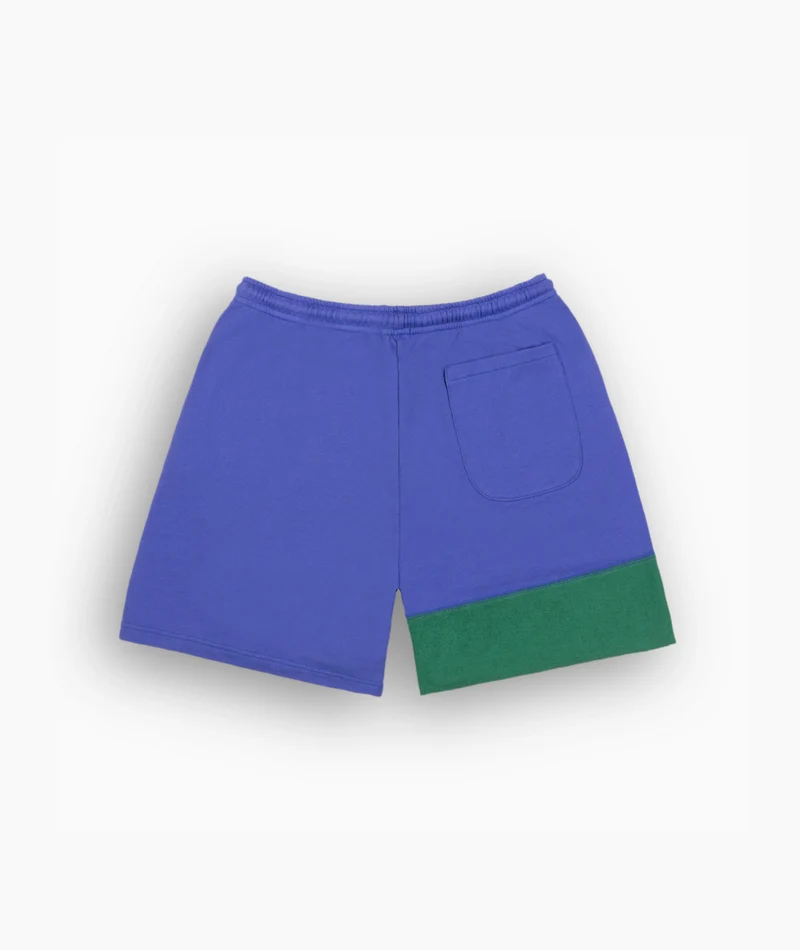Reverse Patchwork Short