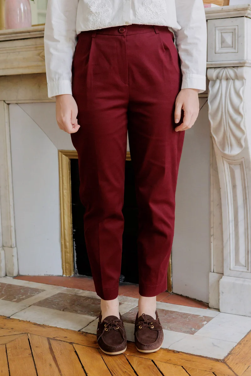 Chino Judy - bordeaux