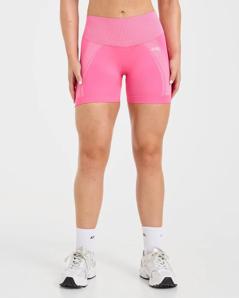 Charge Seamless Shorts - Rose