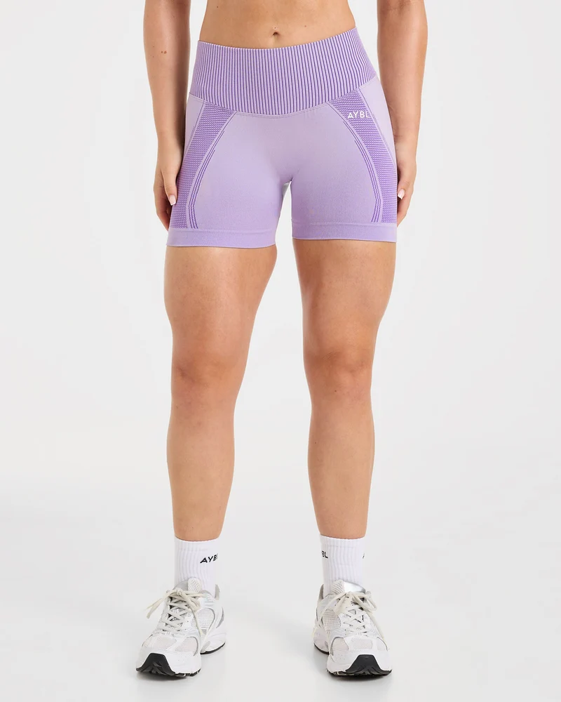Charge Seamless Shorts - Lilac
