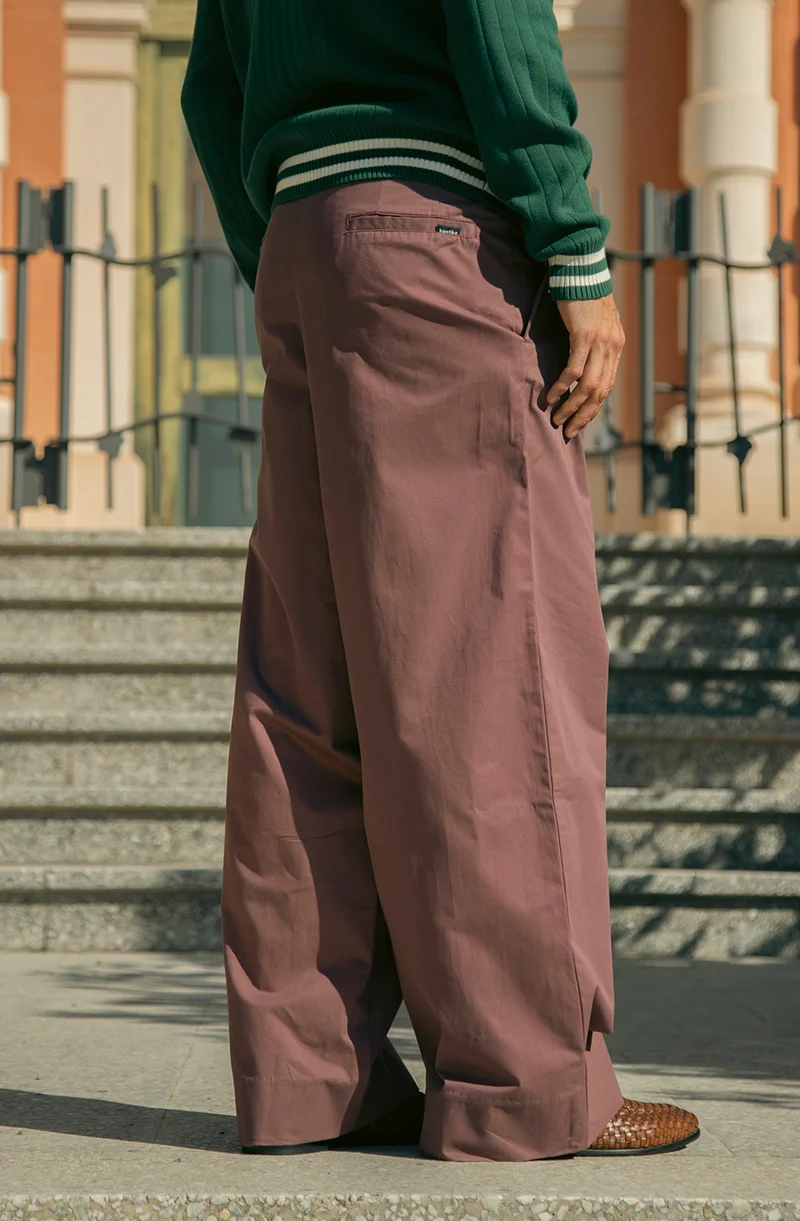 Pantalón Norway Wide Leg Brown