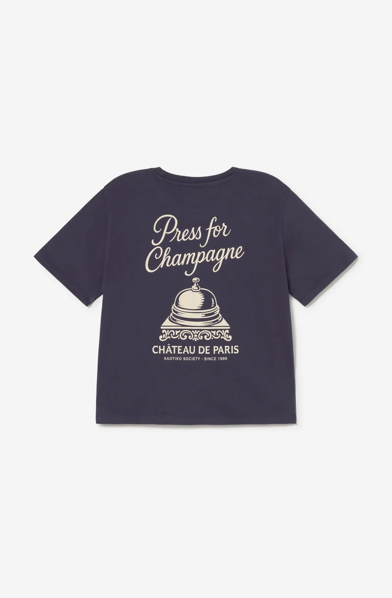 T-shirt Champagne Navy