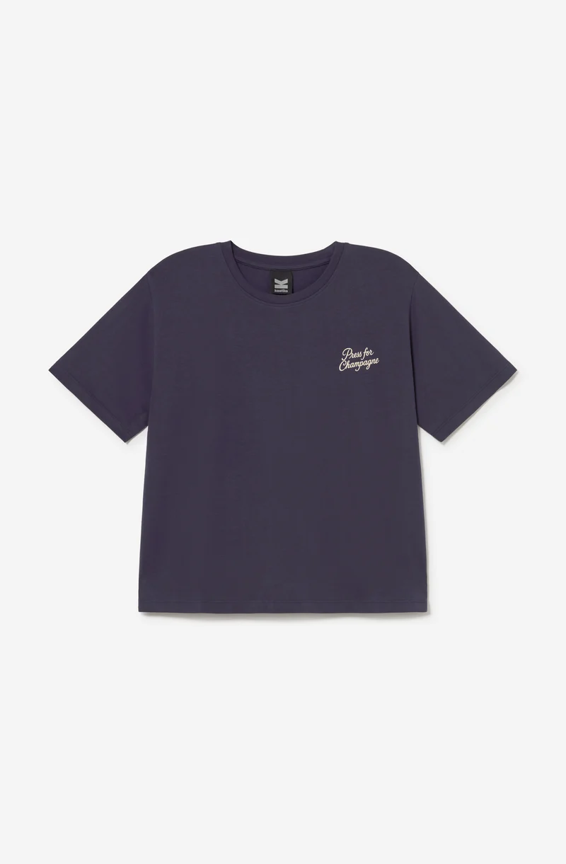 T-shirt Champagne Navy