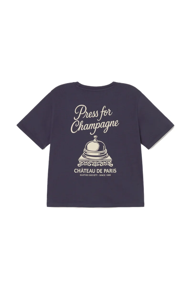 T-shirt Champagne Navy