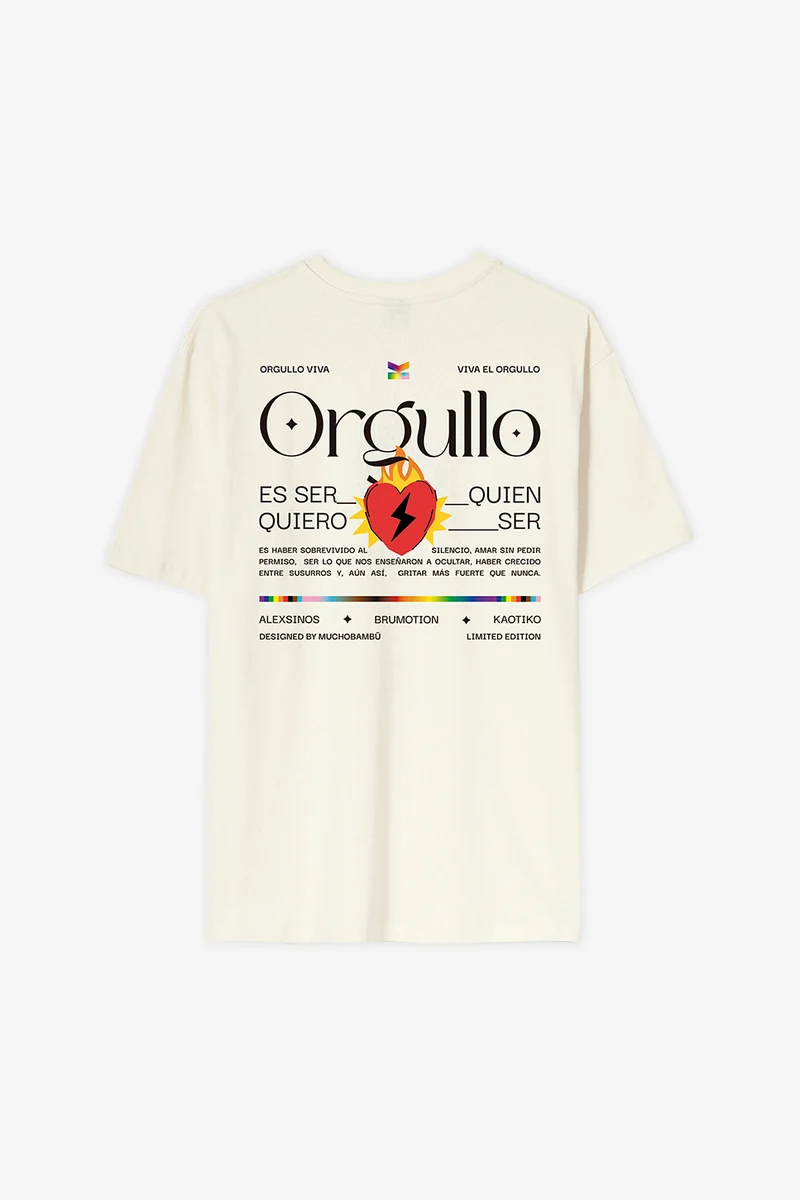 T-shirt Pride 2025 en coton biologique