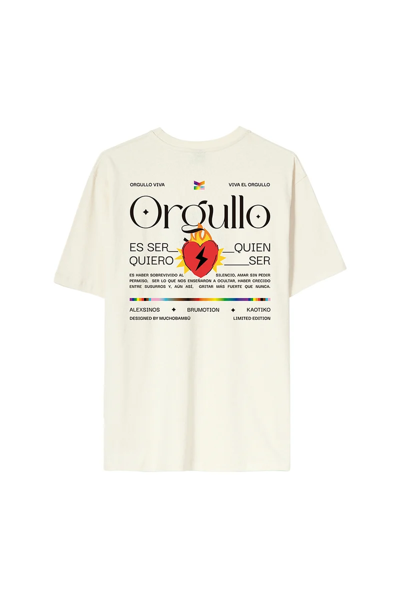 T-shirt Pride 2025 en coton biologique