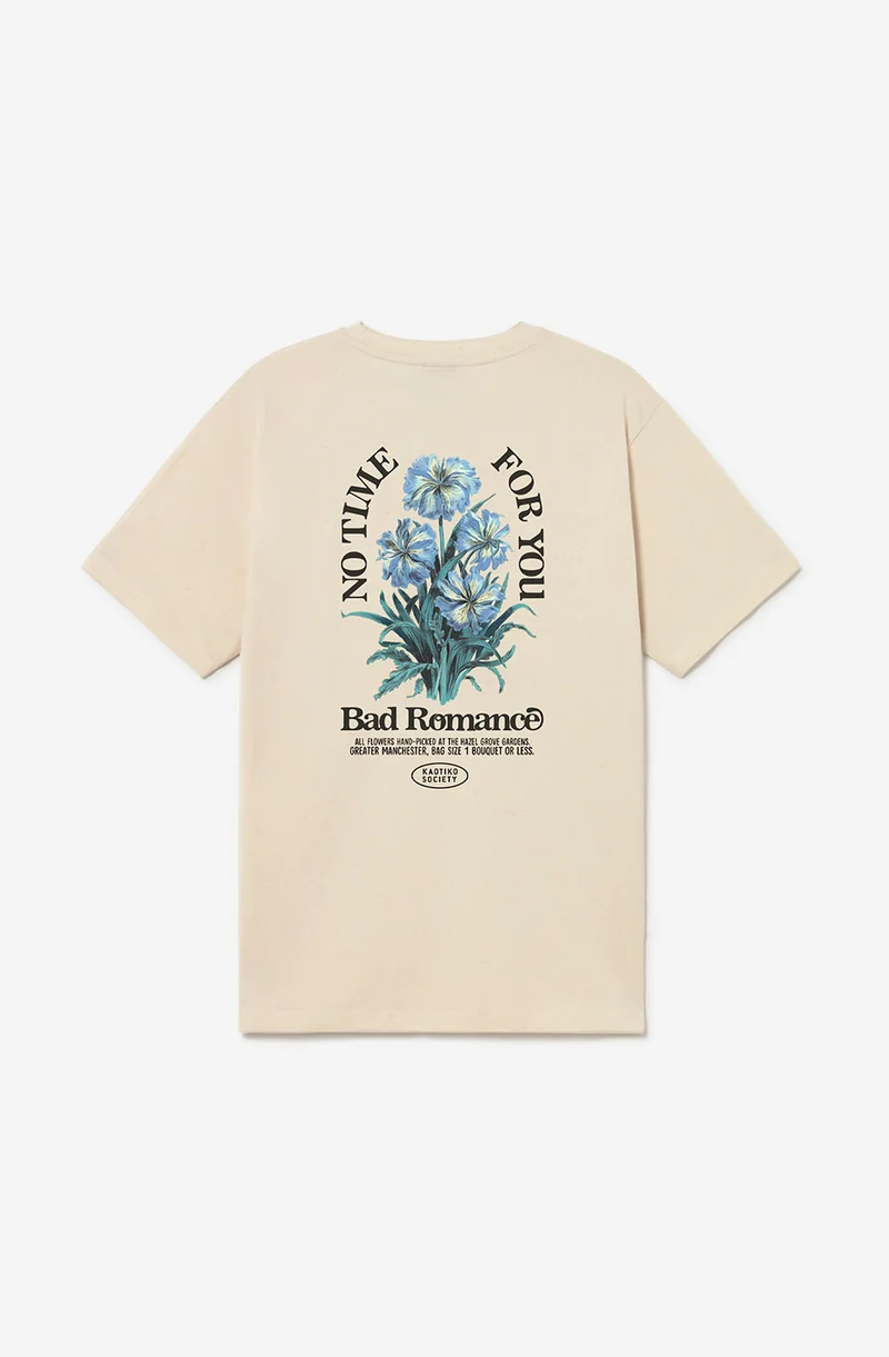 T-shirt « No Time For You » Tabacco, coupe classique pour homme
