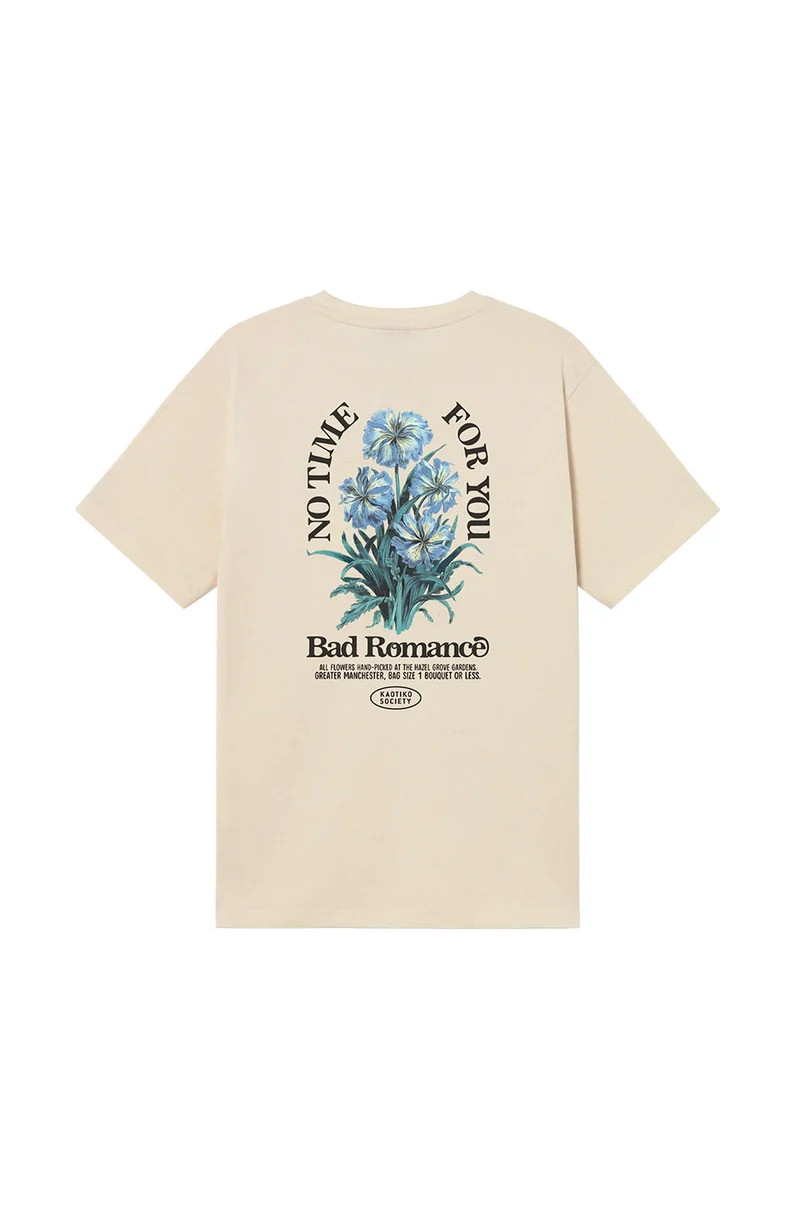 T-shirt « No Time For You » Tabacco, coupe classique pour homme