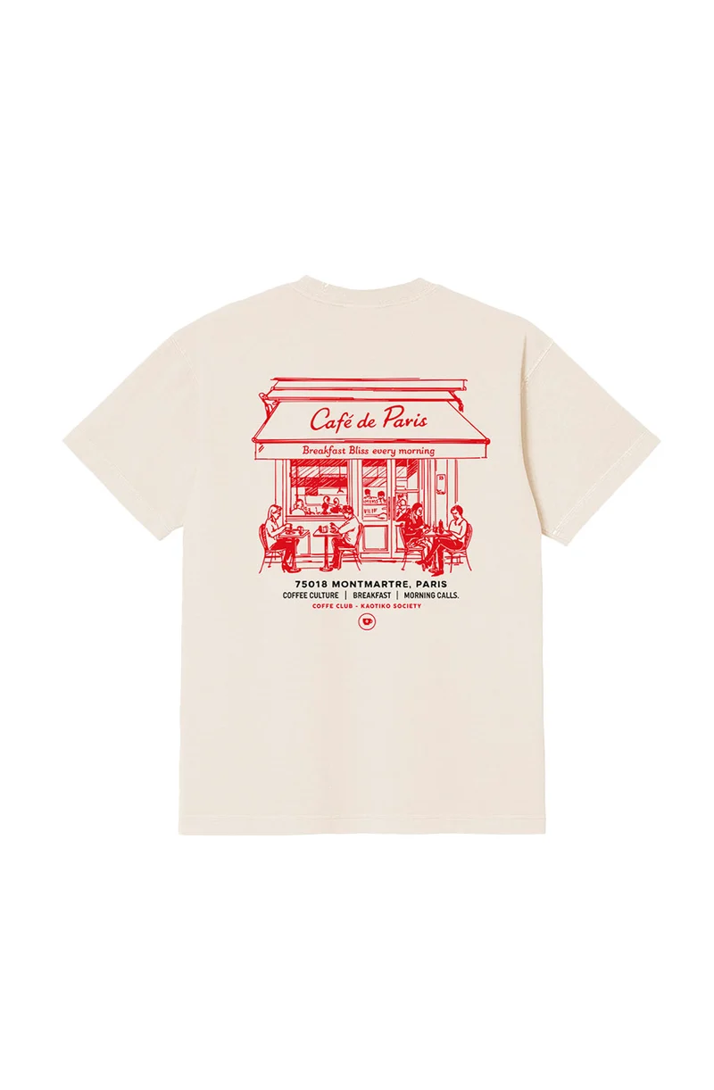 T-shirt Morning Calls Organic Cotton