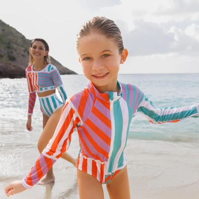 Palombaggia one piece Multicolor print UPF 50+