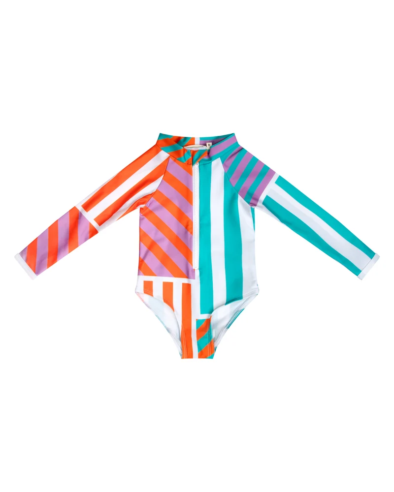 Palombaggia one piece Multicolor print UPF 50+