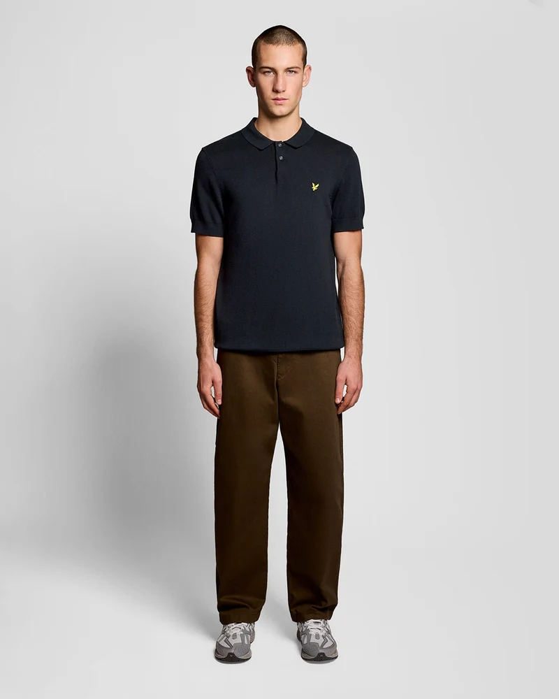 Cotton Knitted Polo Shirt