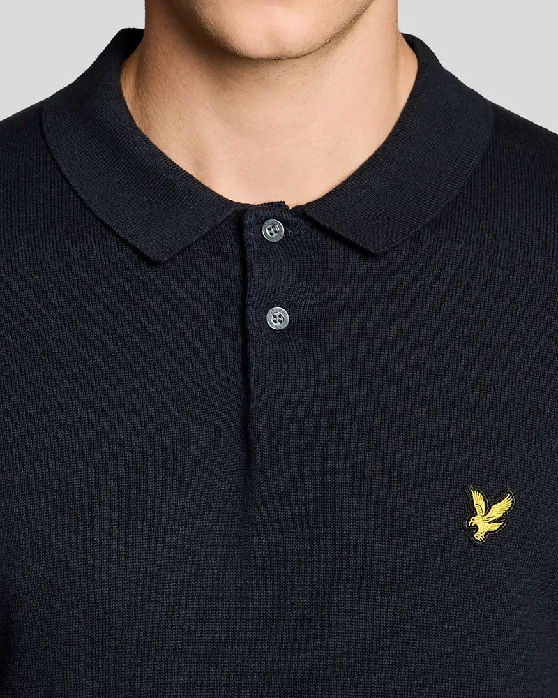 Cotton Knitted Polo Shirt
