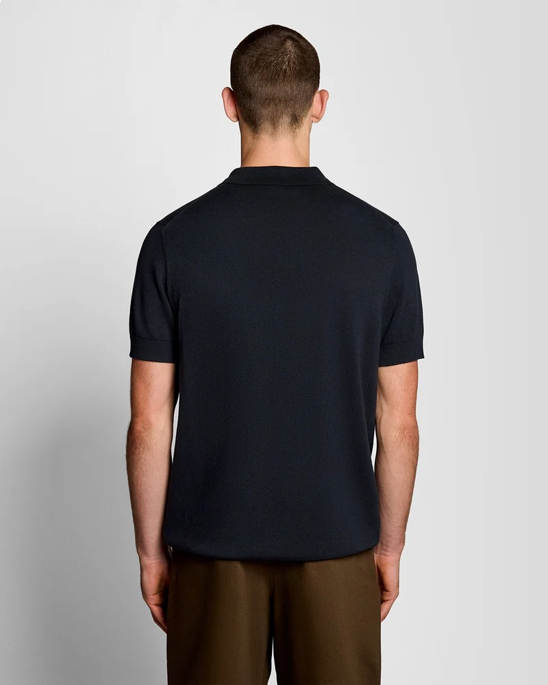 Cotton Knitted Polo Shirt