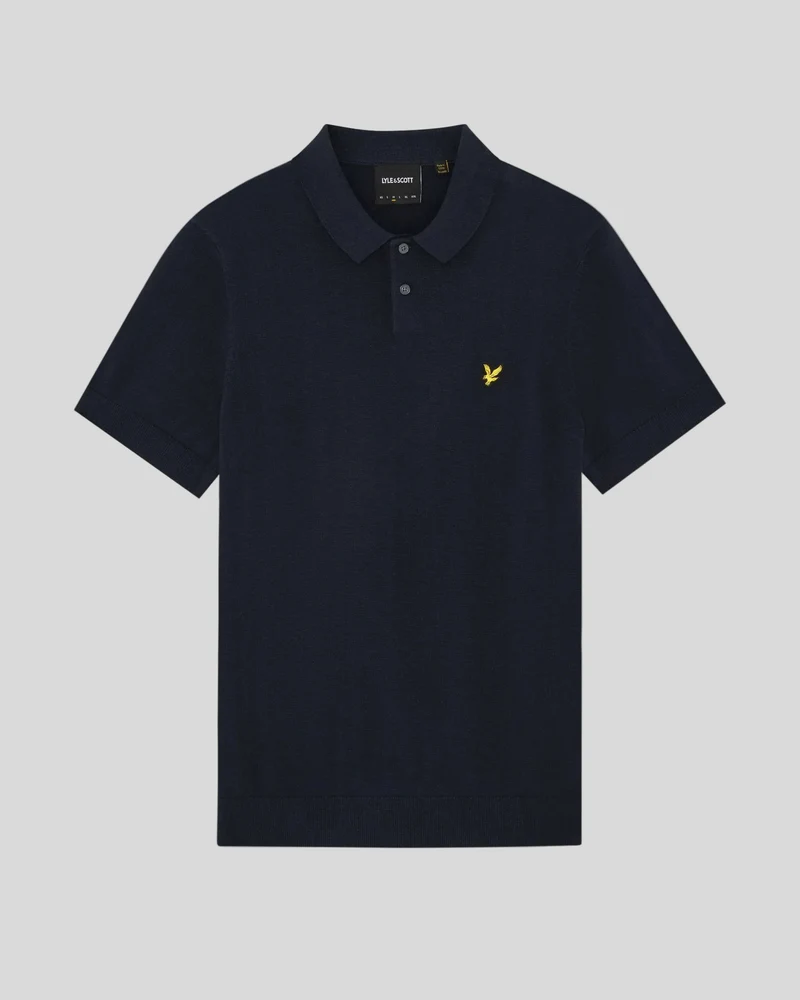 Cotton Knitted Polo Shirt