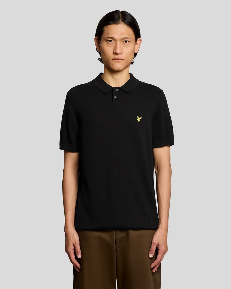 Cotton Knitted Polo Shirt