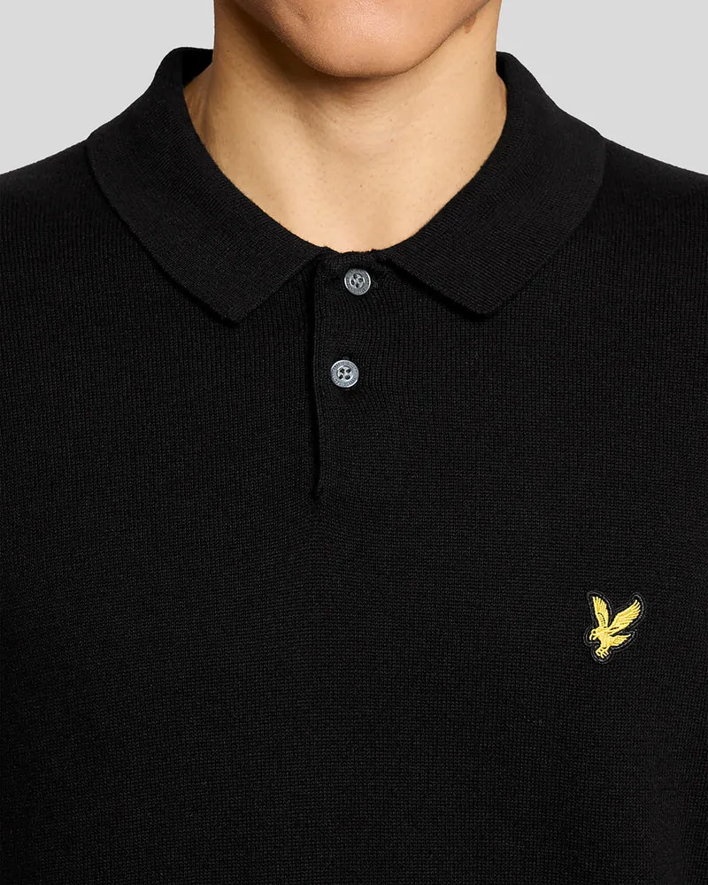 Cotton Knitted Polo Shirt
