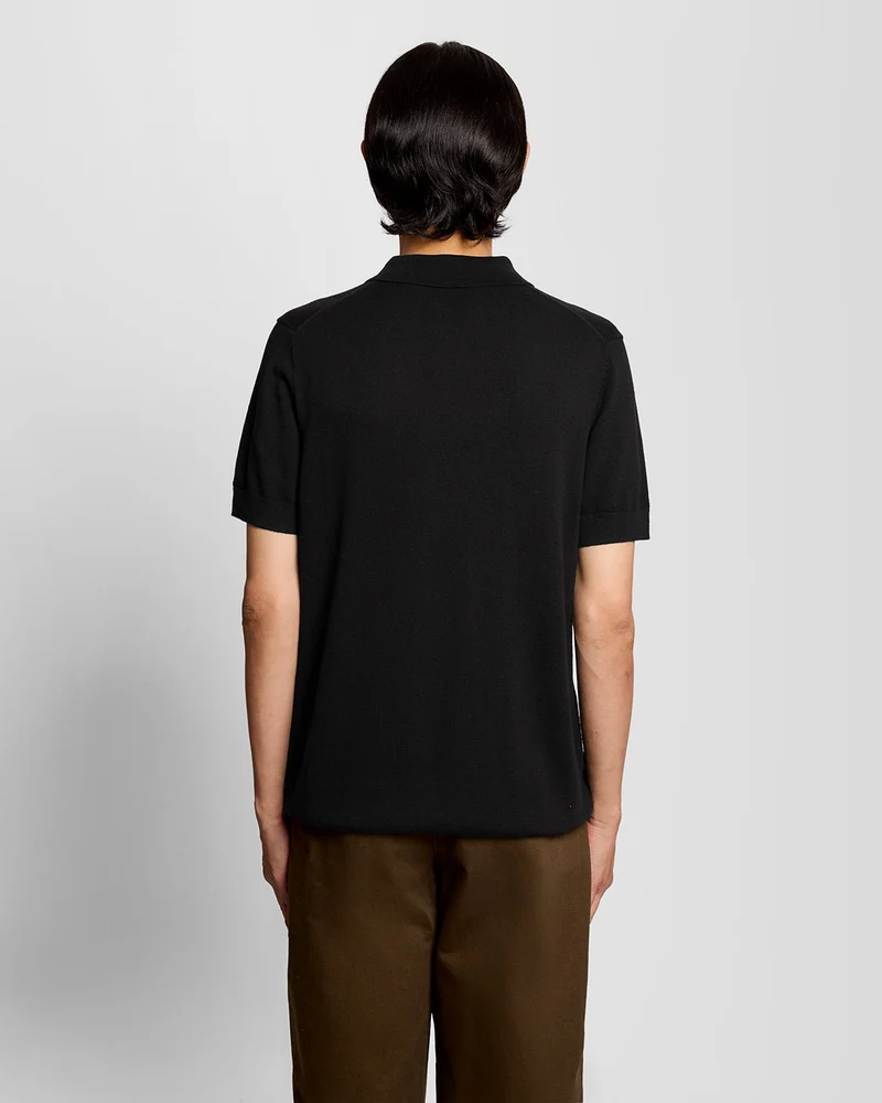 Cotton Knitted Polo Shirt