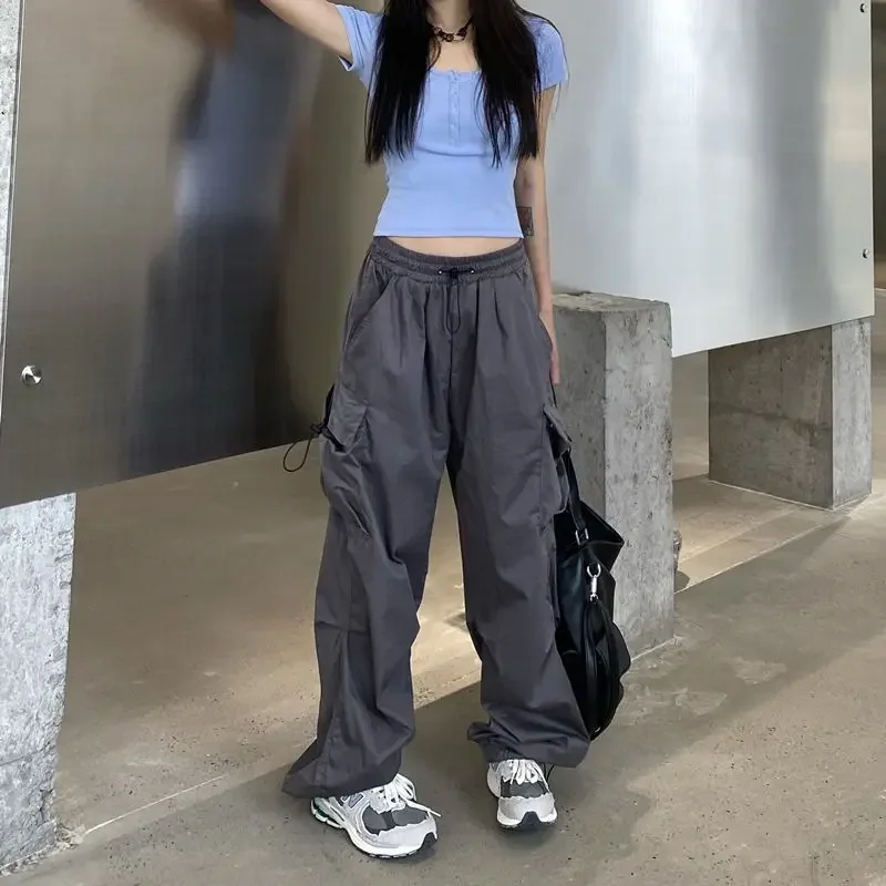 Cargo large gris