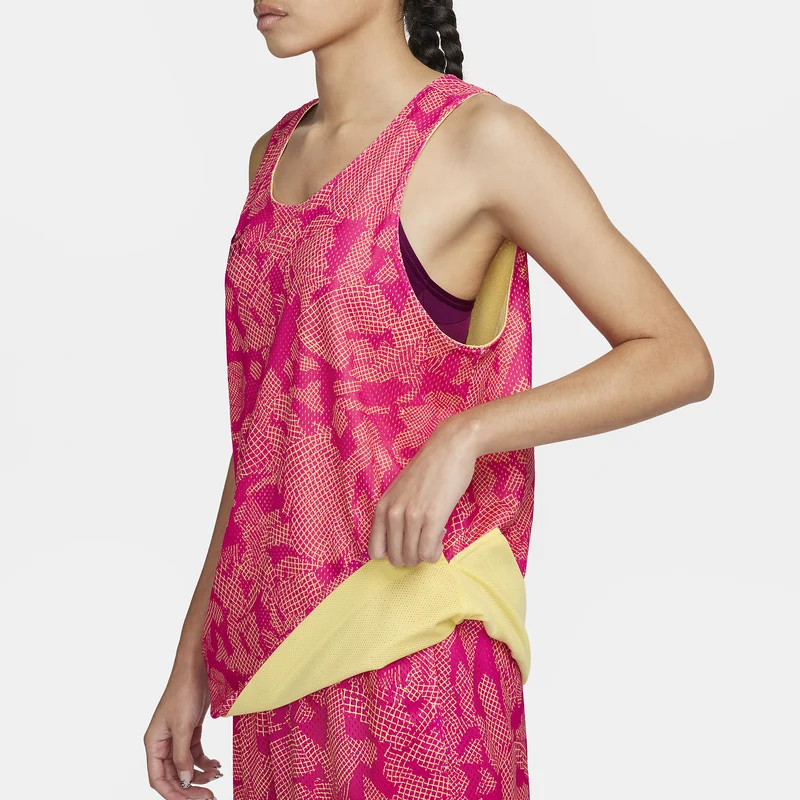 Nike Women's Dri-FIT Reversible Basketball Tank Top Swoosh F