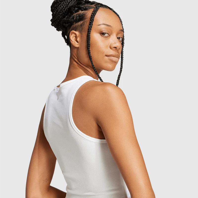 adidas Originals Womens Essentials Ribbed Tank Top