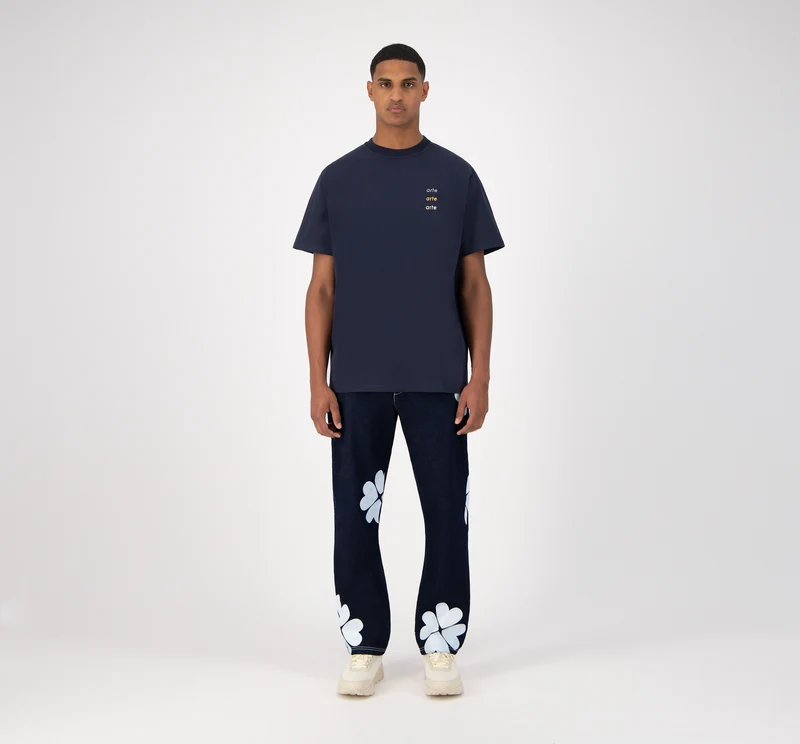 T-shirt Tomi Multi Logo - Marine