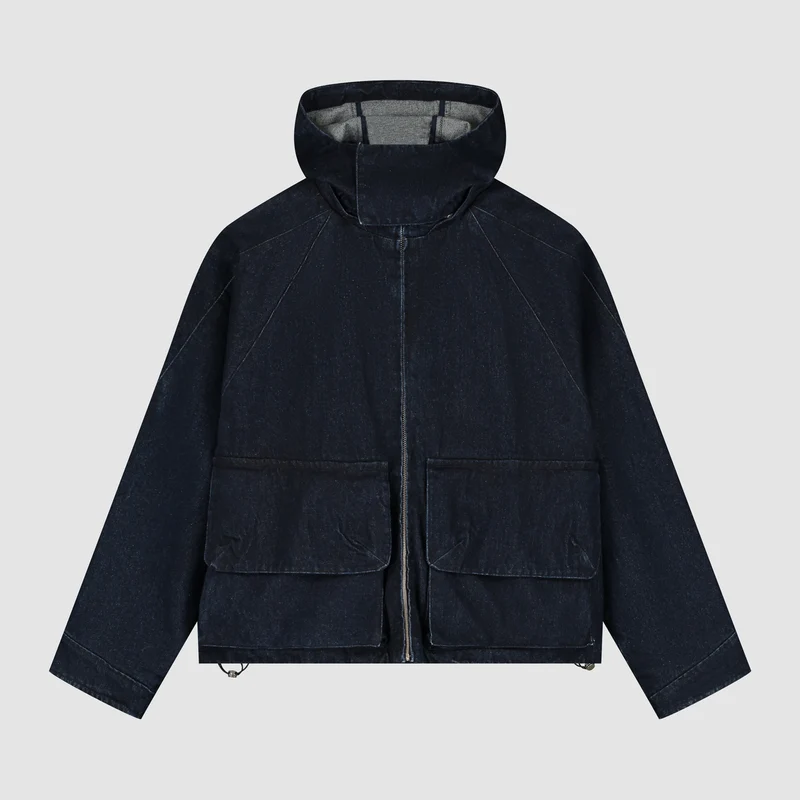 Veste en denim - Marine