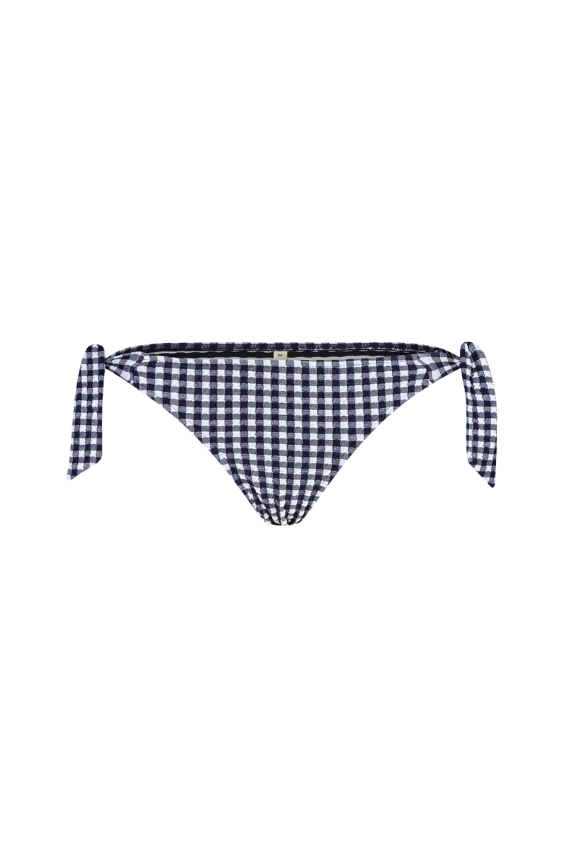 La Magnifique - Vichy Marine - Culotte Noeuds