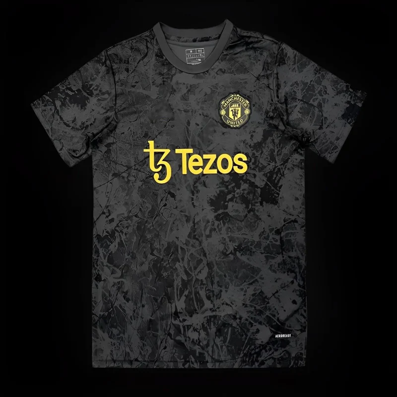 Manchester United maillot PRE-MATCH Noir 2023 2024