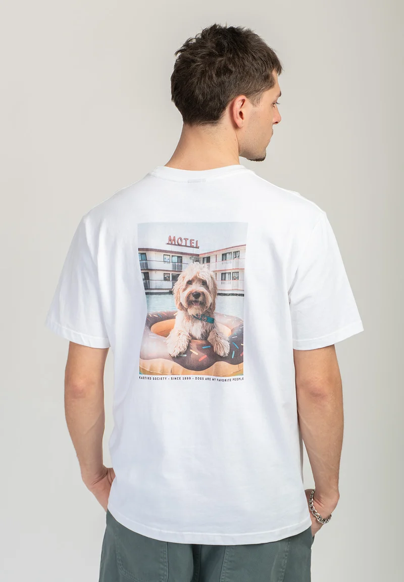 Camiseta Pet-Friendly Cotton White