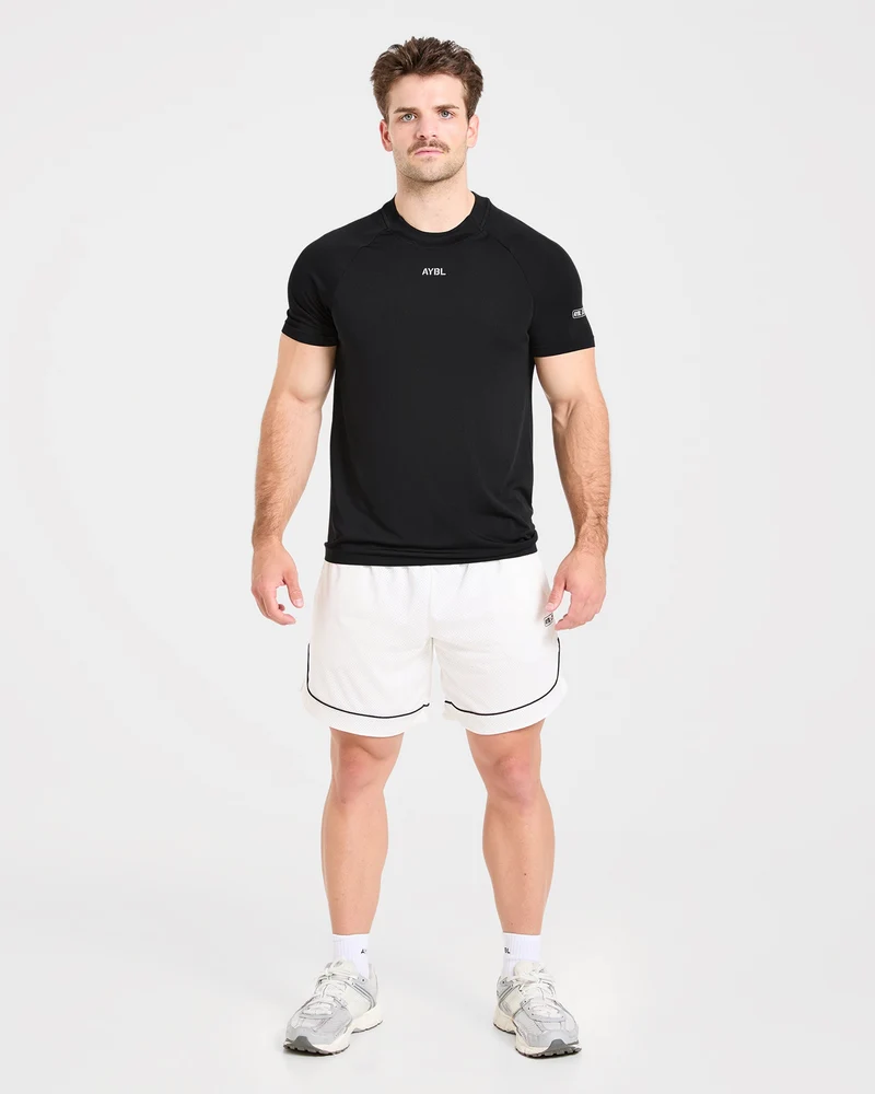 Cam Kissel x Mesh Shorts - Off Blanc