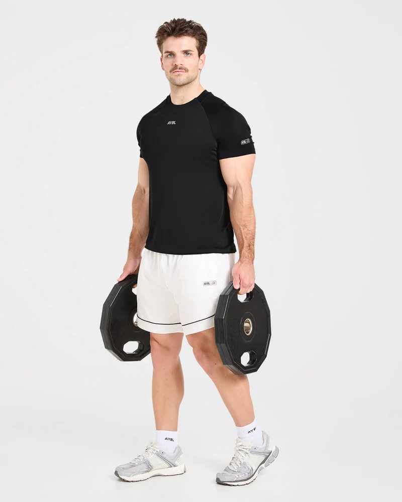 Cam Kissel x Mesh Shorts - Off Blanc