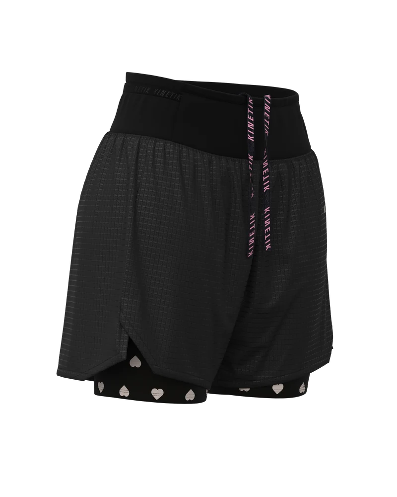 AEROK ULTRA TRAIL HEARTRUNNEUSE BLACK